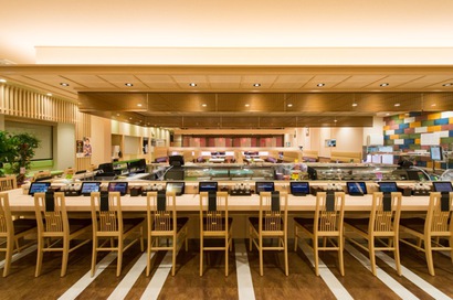 回転寿司店「マルマン鮨」の画像